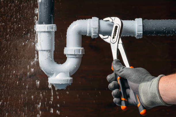 Professional Drain Cleaning technician working in Depauville, NY